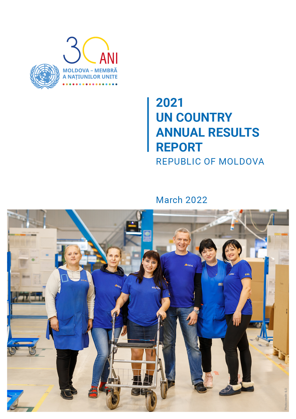 Raportul anual al Organizației Națiunilor Unite privind rezultatele țării în anul 2021, Republica Moldova