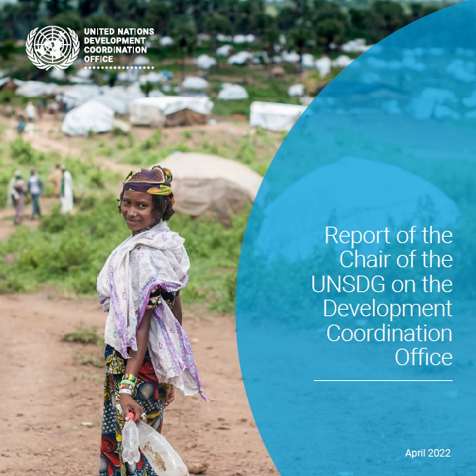 Report of the Chair of the UNSDG on the Development Coordination Office