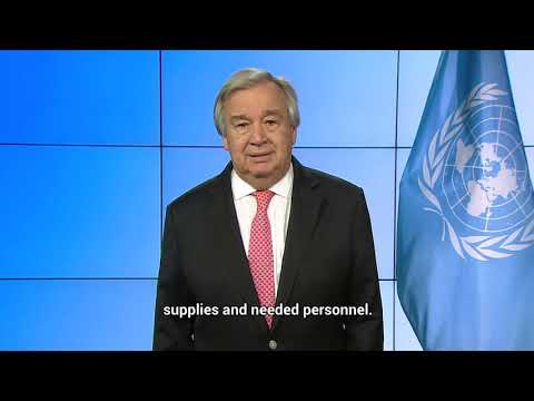 Video message of the United Nations Secretary General on covid19 pandemic
